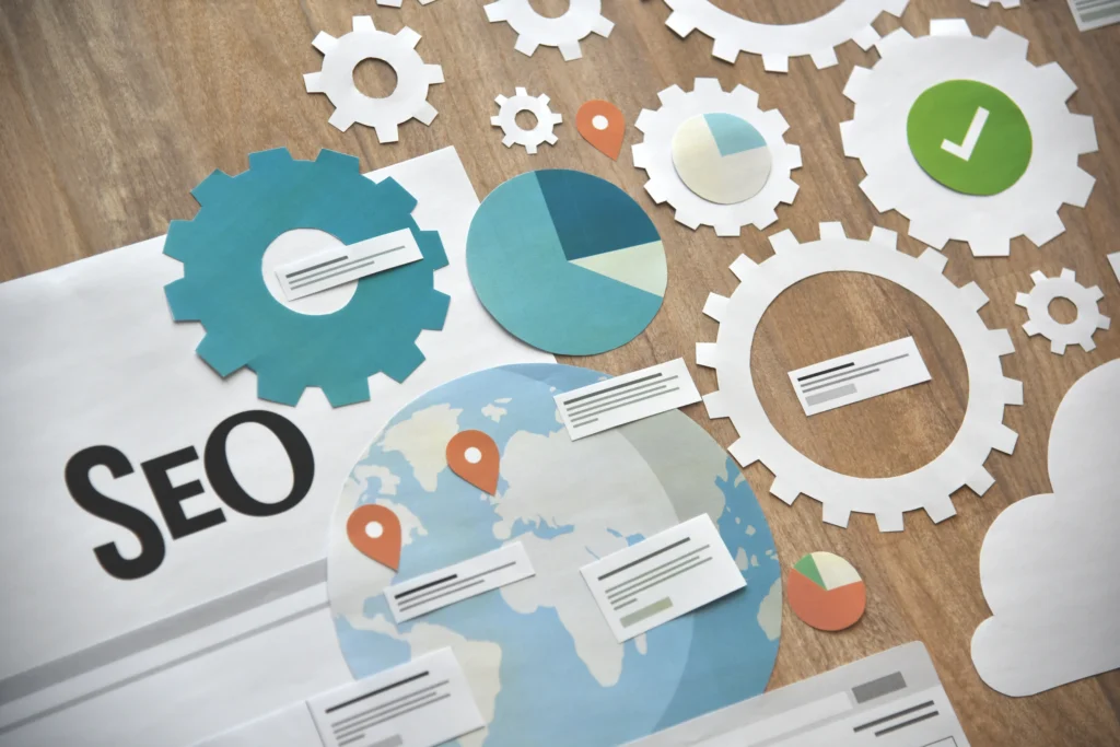 humoristique montrant l’évolution du SEO entre 2020 et 2025