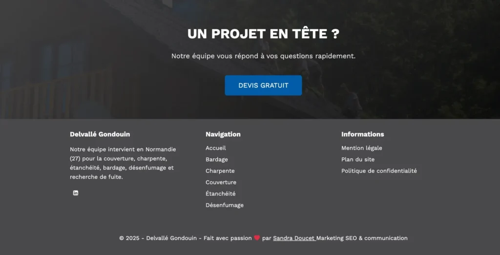 Inspection de toiture pour détection de fuite d’eau à Alençon