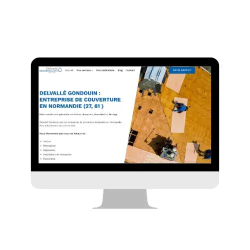 Site internet Delvallé