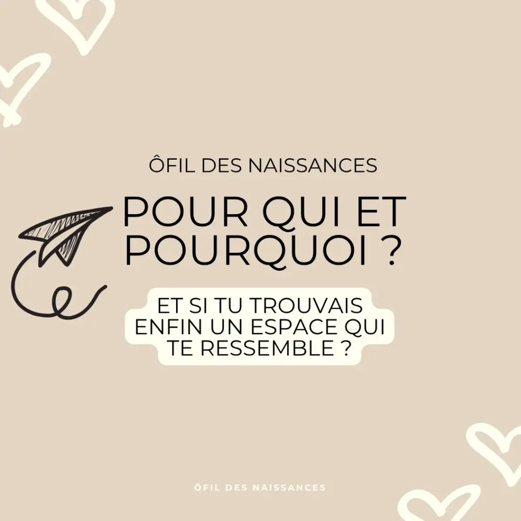 Extrait de feed Instagram d’une accompagnante périnatale avec visuels doux et apaisants