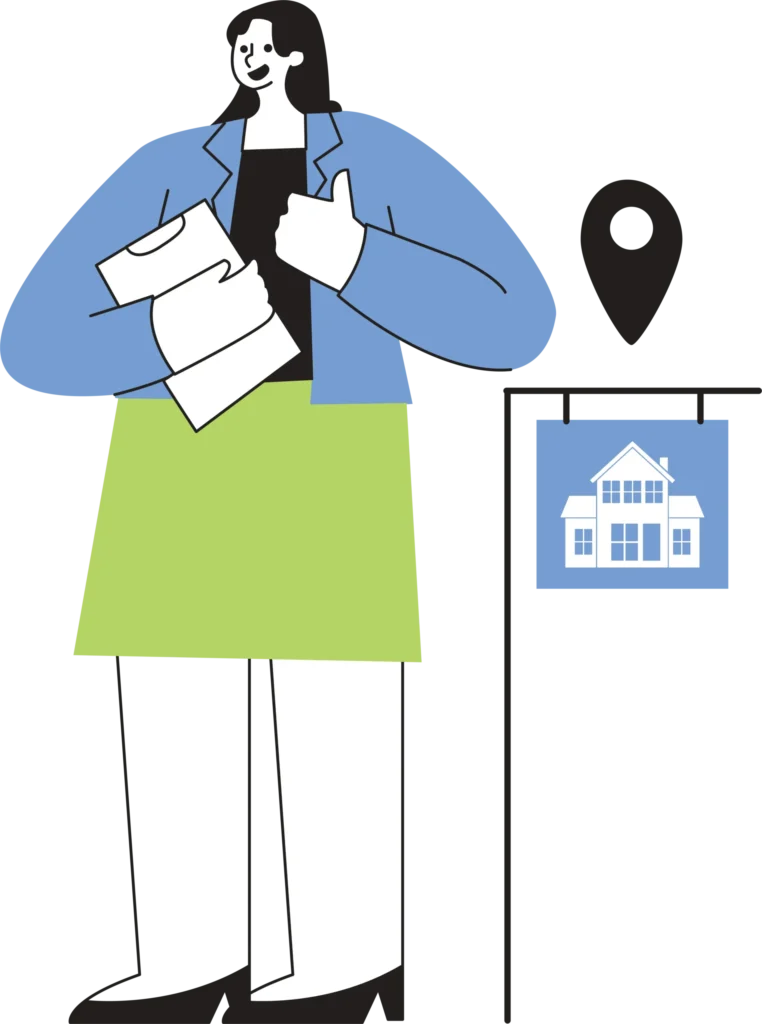 Présentation d’une page d’accueil personnalisée pour agence