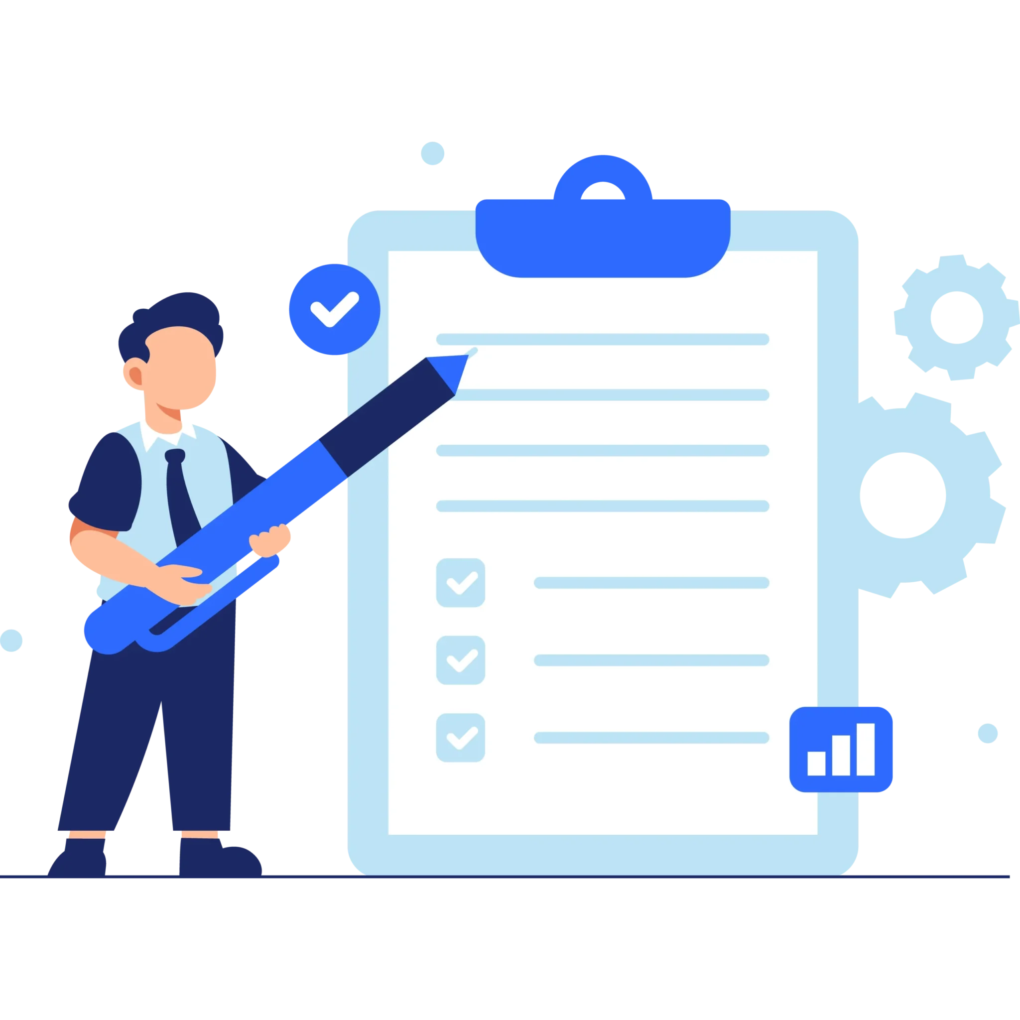 Graphique illustrant l'évaluation du contenu d'un site web pour le référencement
