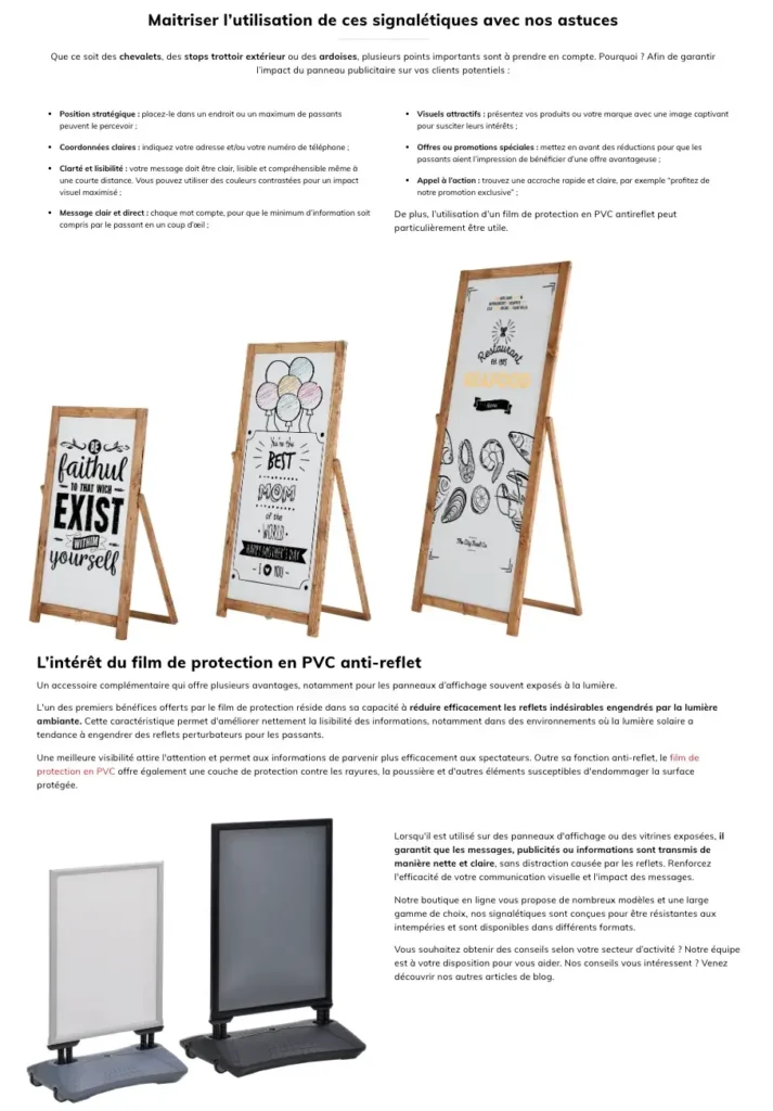 Idées créatives et solutions pratiques de ShopDirect pour optimiser l'espace de vente de votre magasin.