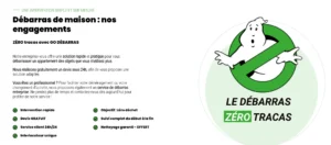 Équipe professionnelle pour débarras rapide & respectueux de l’environnement