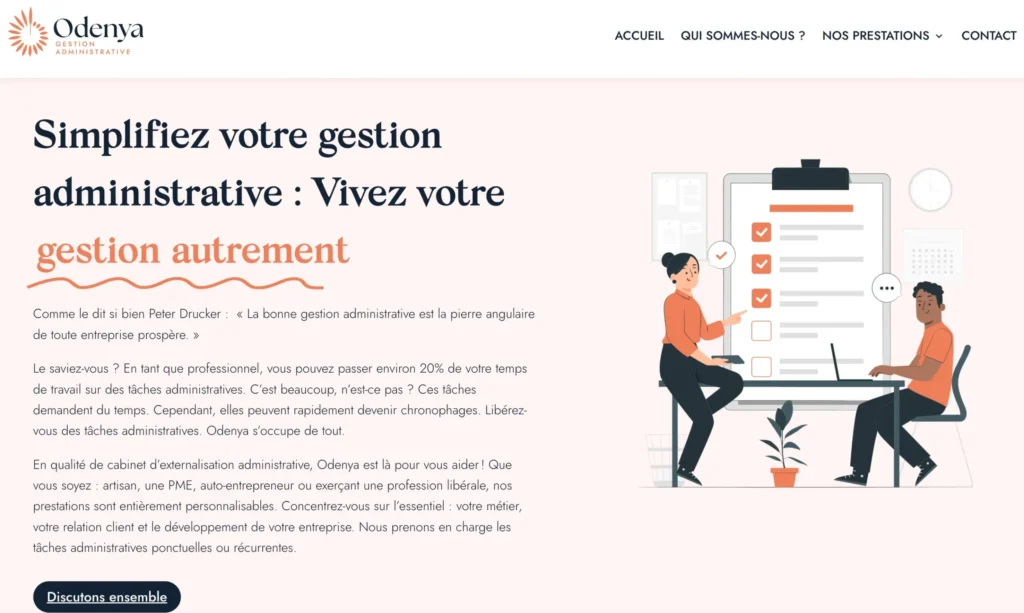 Gestion comptable et financière pour entreprises avec Odenya
