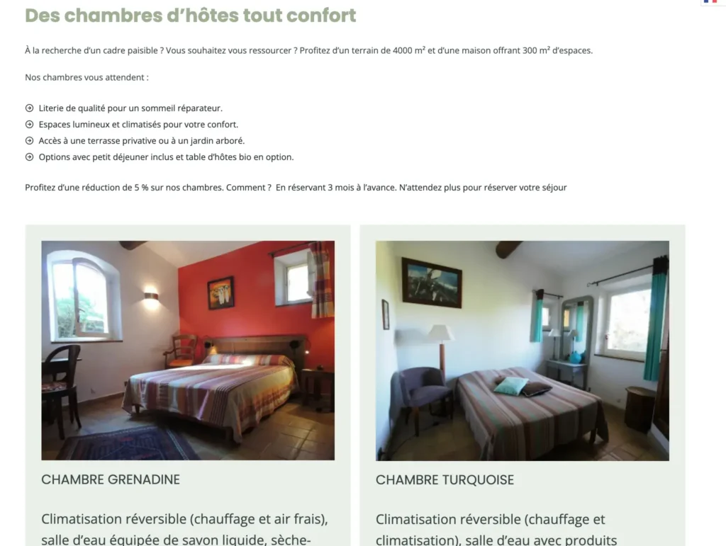 "Optimisation SEO de sites WordPress pour hébergements touristiques à Aix-en-Provence
