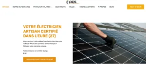 Installation d'une borne de recharge pour véhicule électrique par un électricien en Normandie.