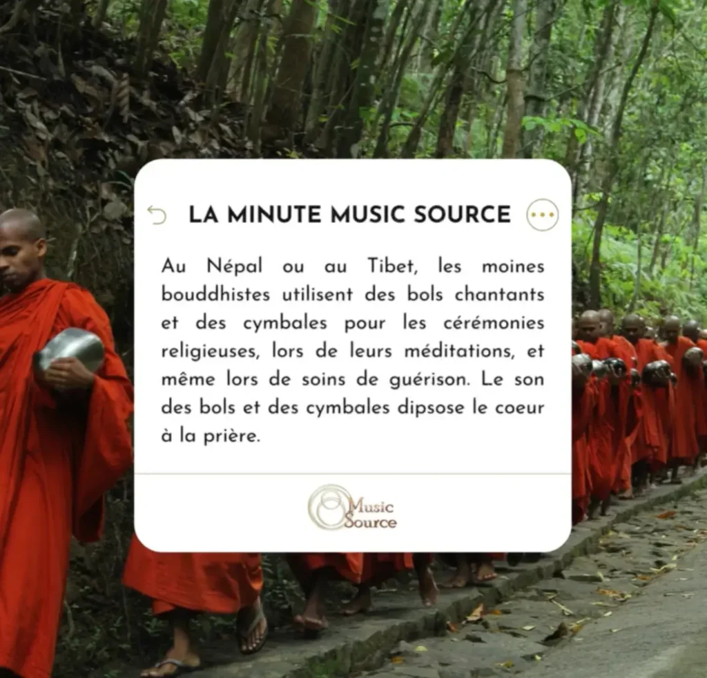 Présence B2B de Music Source sur les réseaux sociaux avec univers visuel et musical harmonieux
