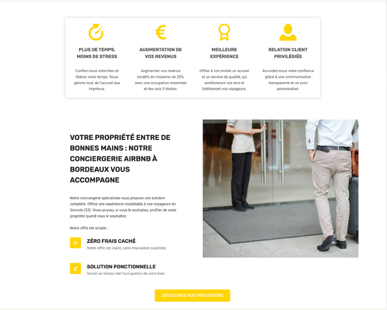 Webmaster wordpress conciergerie bordeaux