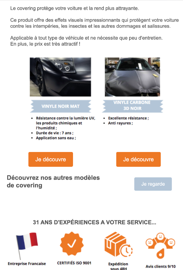 Création d’emailing marketing solaire