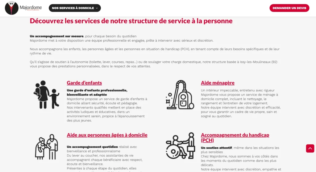 Aide à domicile certifiée Issy-les-Moulineaux