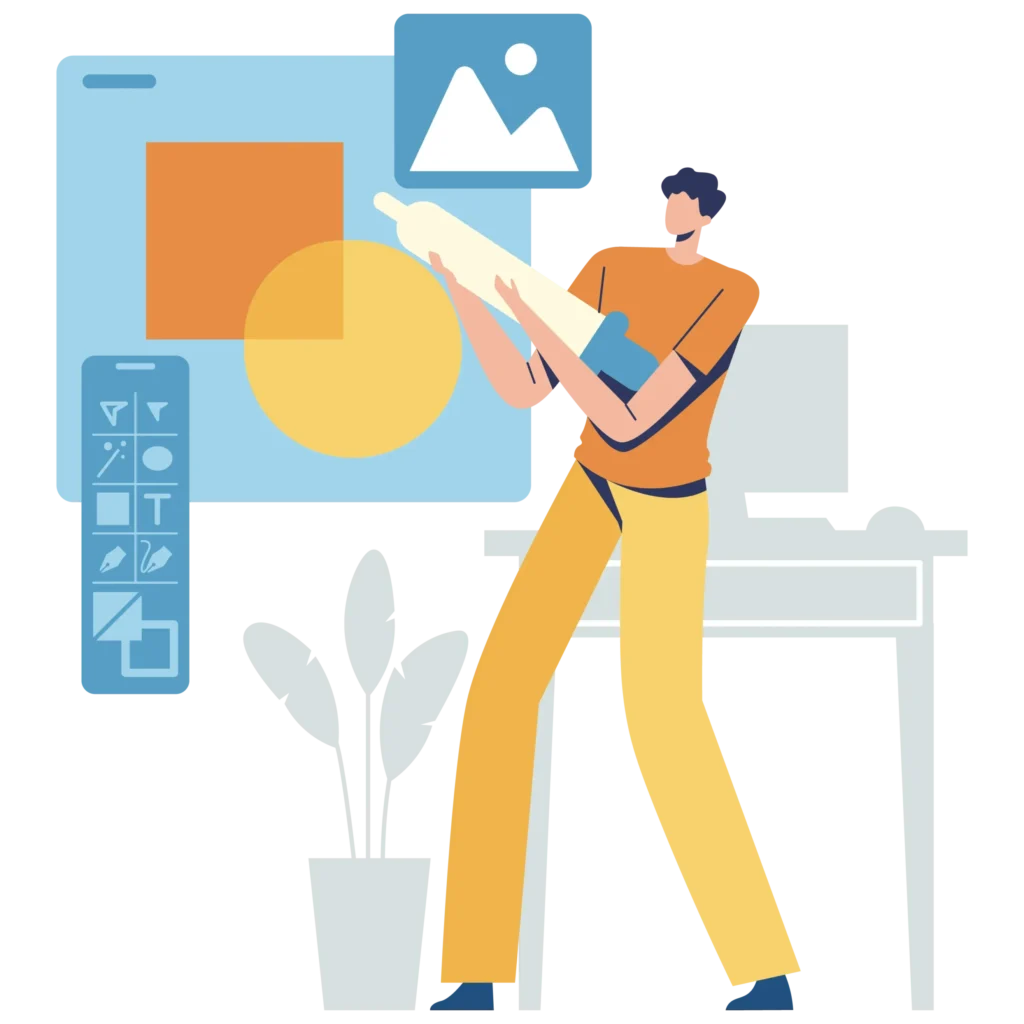 Cartes de visite professionnelles avec un design soigné reflétant l'identité visuelle de l'entreprise