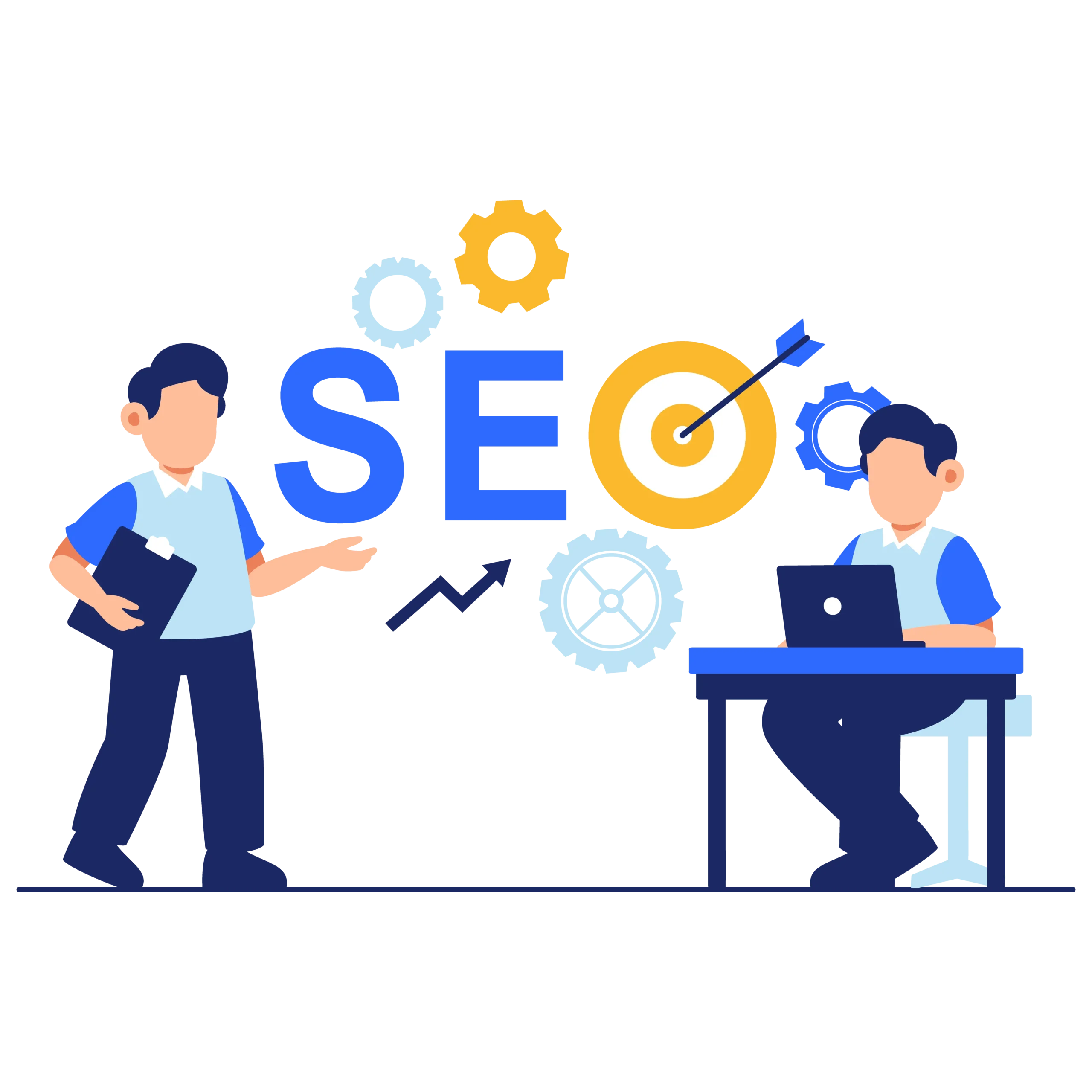 un rapport d'audit SEO avec des recommandations pour l'optimisation