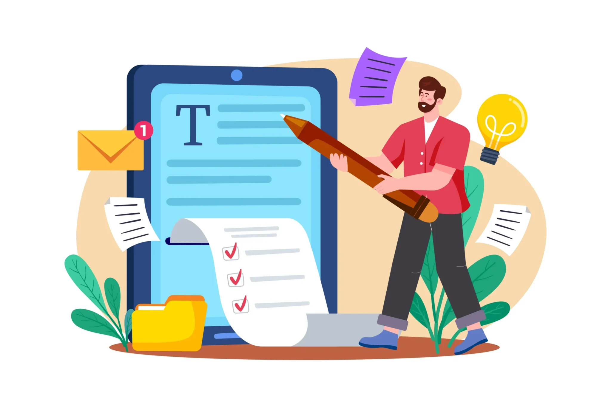 Expert freelance en référencement naturel travaillant sur un site web