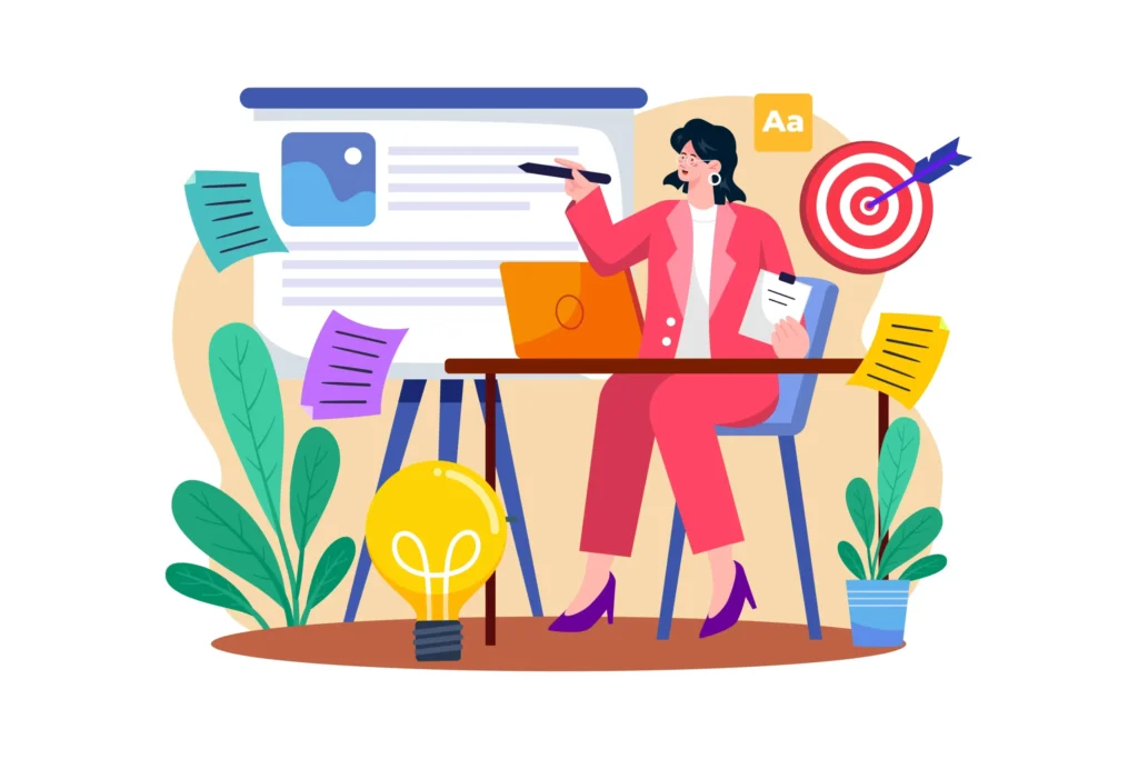 Consultant freelance réalisant une optimisation SEO professionnelle