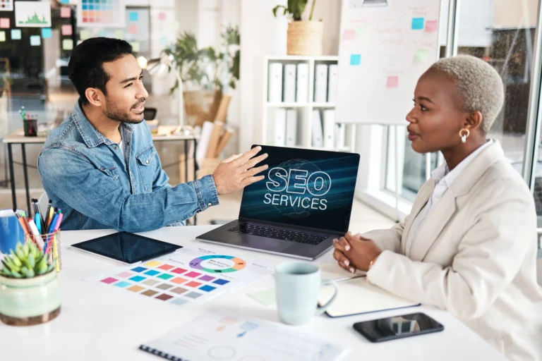 Graphique montrant l’évolution du trafic après un audit SEO annuel