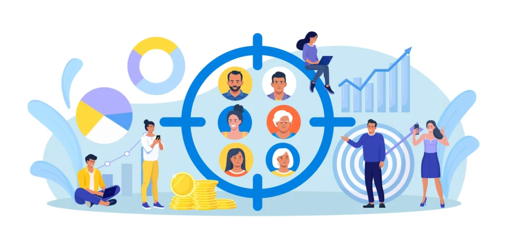 illustrant une stratégie de contenu performante pour le marketing digital
