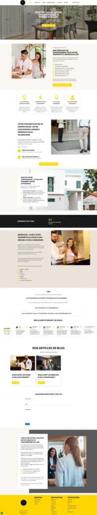 Site internet destiny home