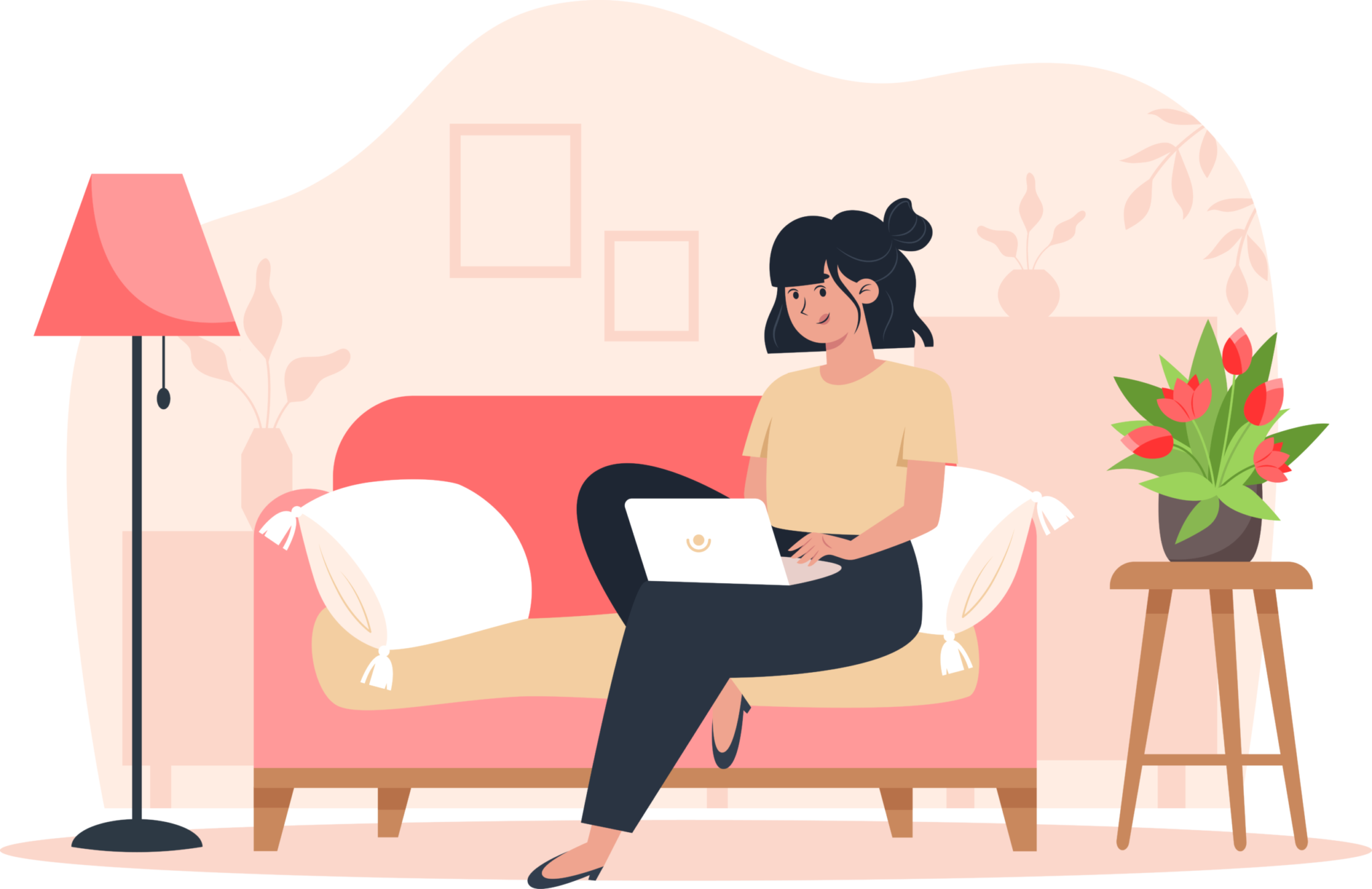 Image d’un site web professionnel pour location Airbnb sur ordinateur et smartphone