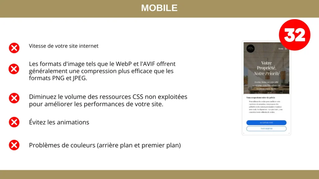 Vitesse mobile seo audit
