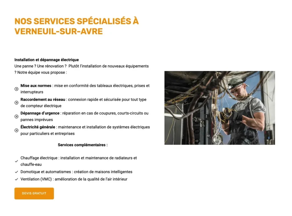Réseau de pages locales interconnectées pour optimiser le SEO département 27