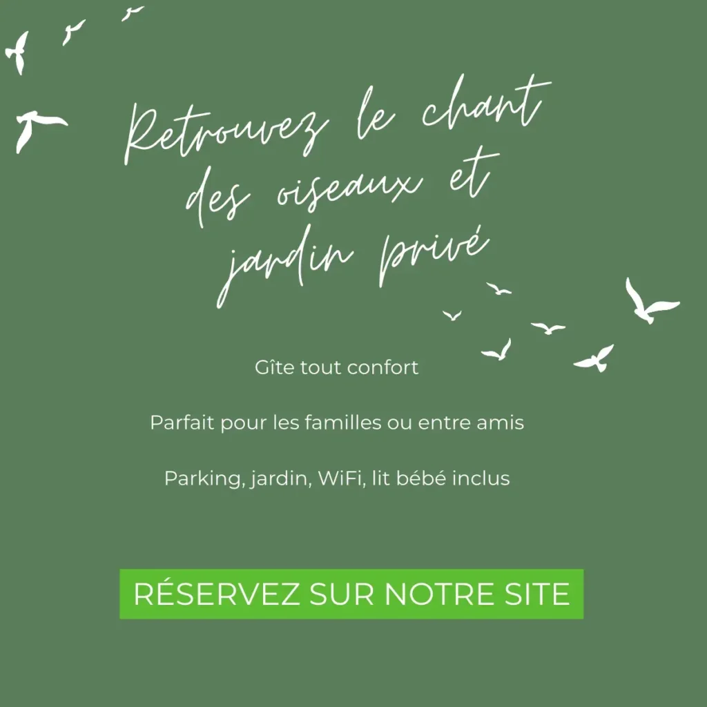 Publication Instagram incitant les Parisiens à réserver un séjour nature au Clos des Rossignols