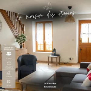 Maison otaries hébergement Sologne