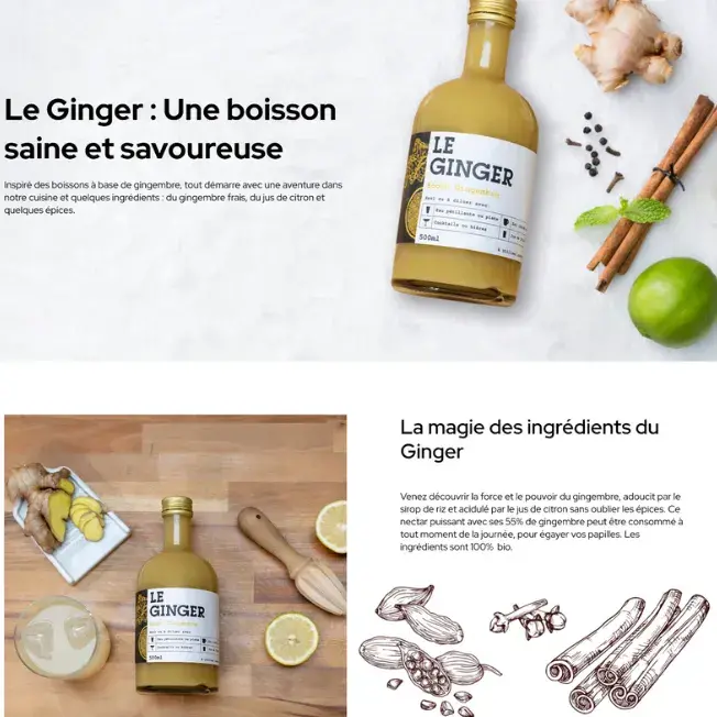 Copywriting gingembre