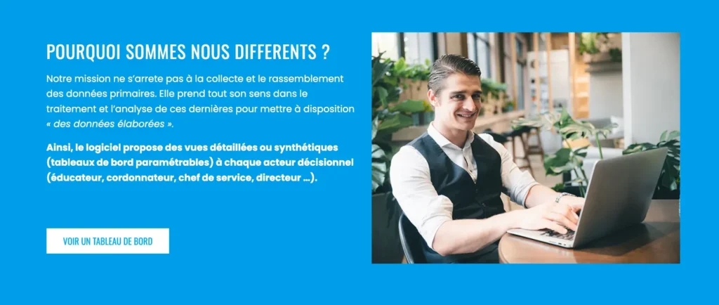 Ordinateur affichant un logiciel éducatif coloré et interactif