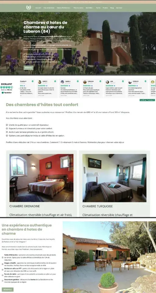 Logement résidence wordpress refonte