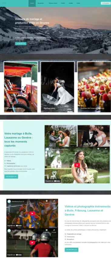 Refonte de site wordpress