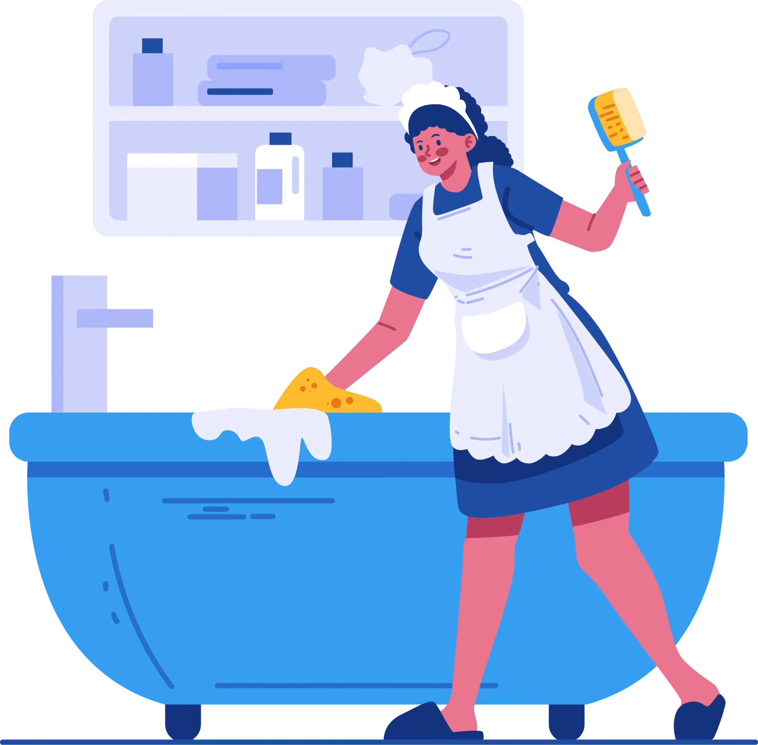 Formulaire de réservation en ligne sur site web de service à domicile