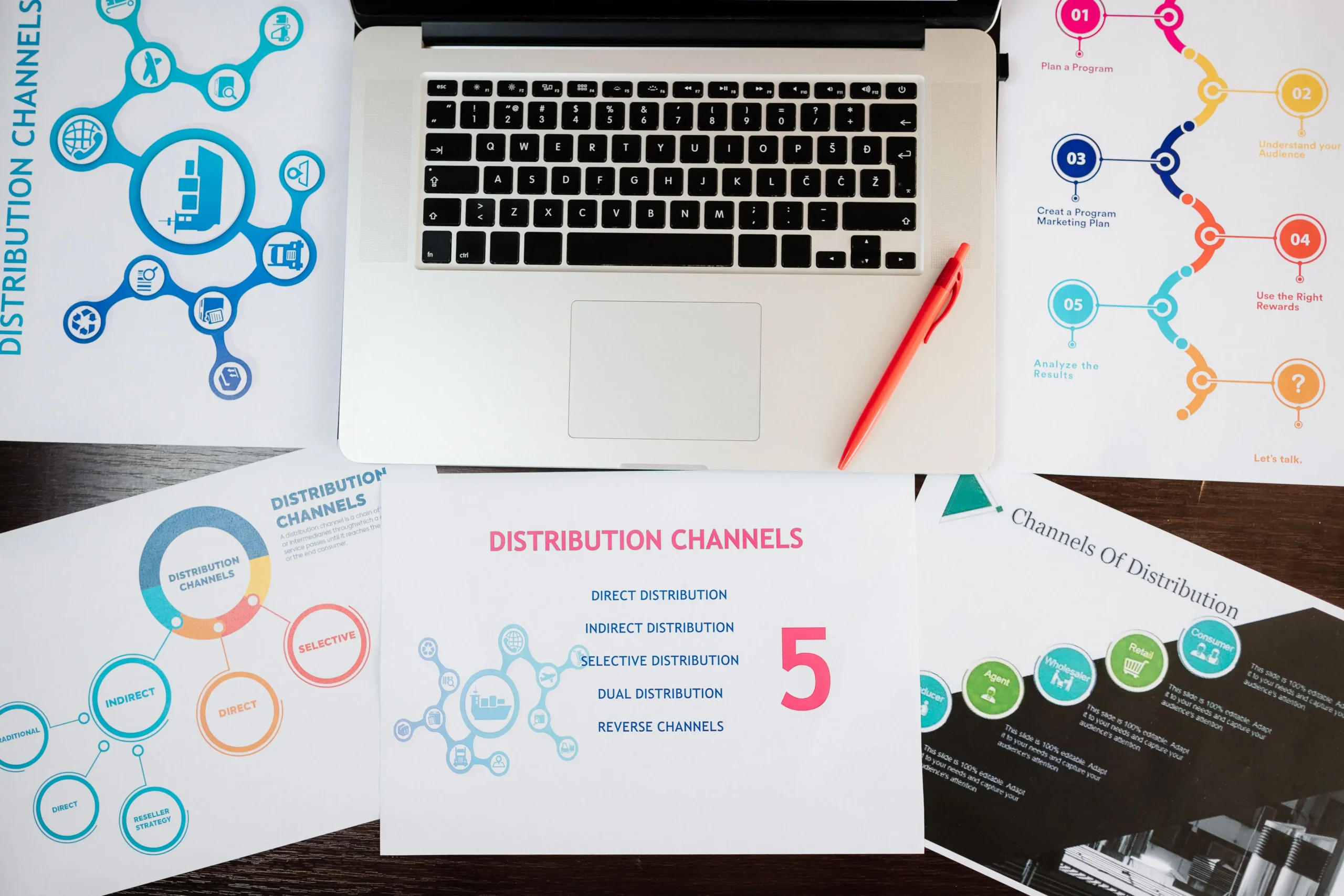 Modèle de diapositives pour pitch deck efficace et clair