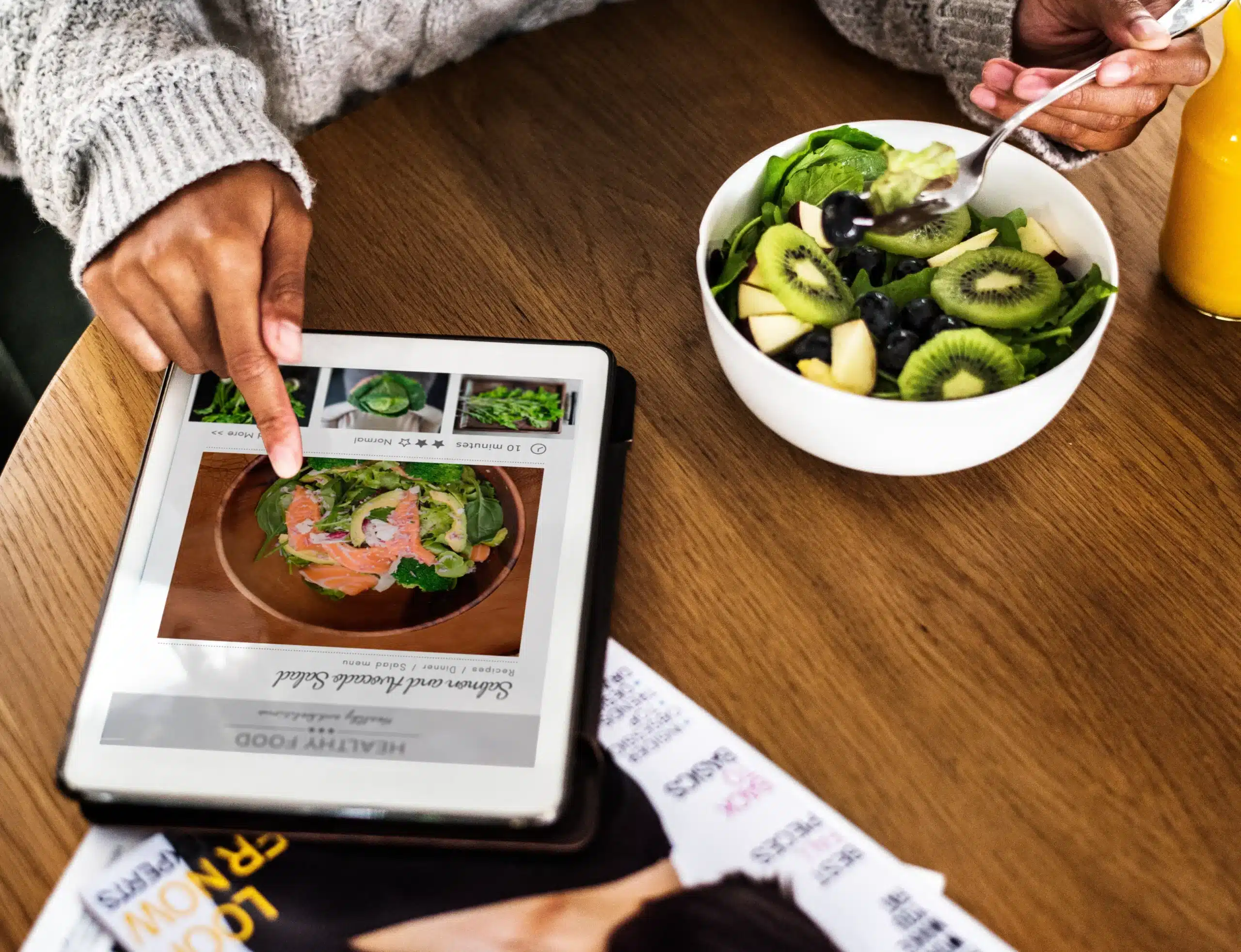 menu digital doit pousser à l'action