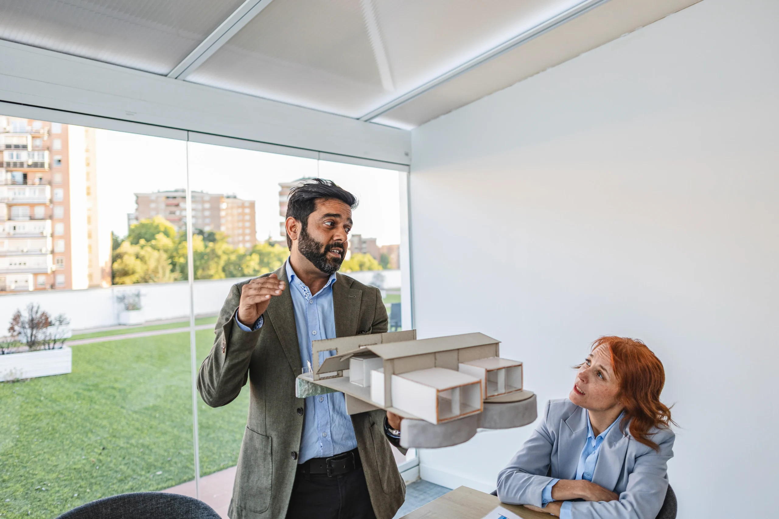 site web architecte portfolio en ligne design minimaliste