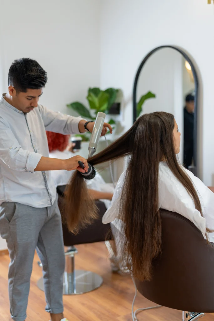 création site internet coiffure avec tarifs et services