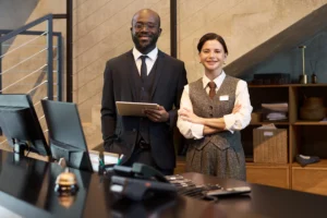 Webdesign moderne et chic pour conciergerie professionnelle