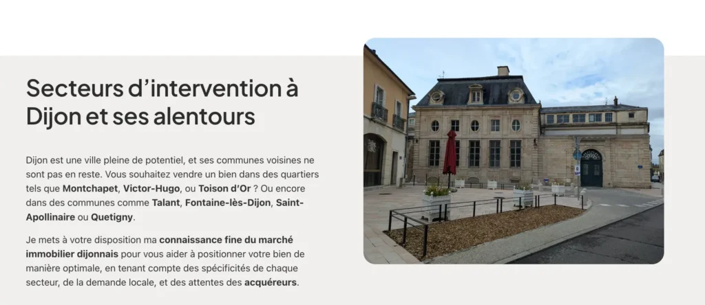 site WordPress immobilier
