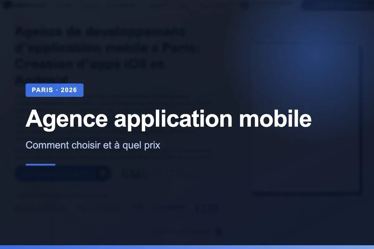 application mobile paris